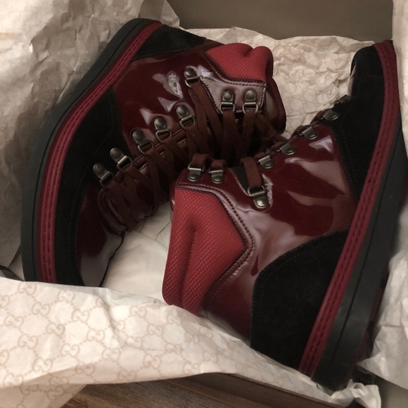 Authentic Gucci Hi-Top Sneakers - Picture 3 of 8